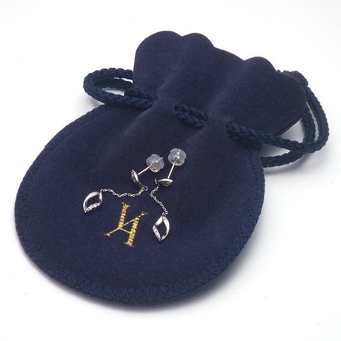 ヴァンドーム青山 VENDOME AOYAMA ダイヤモンド チェーン ピアス Pt950