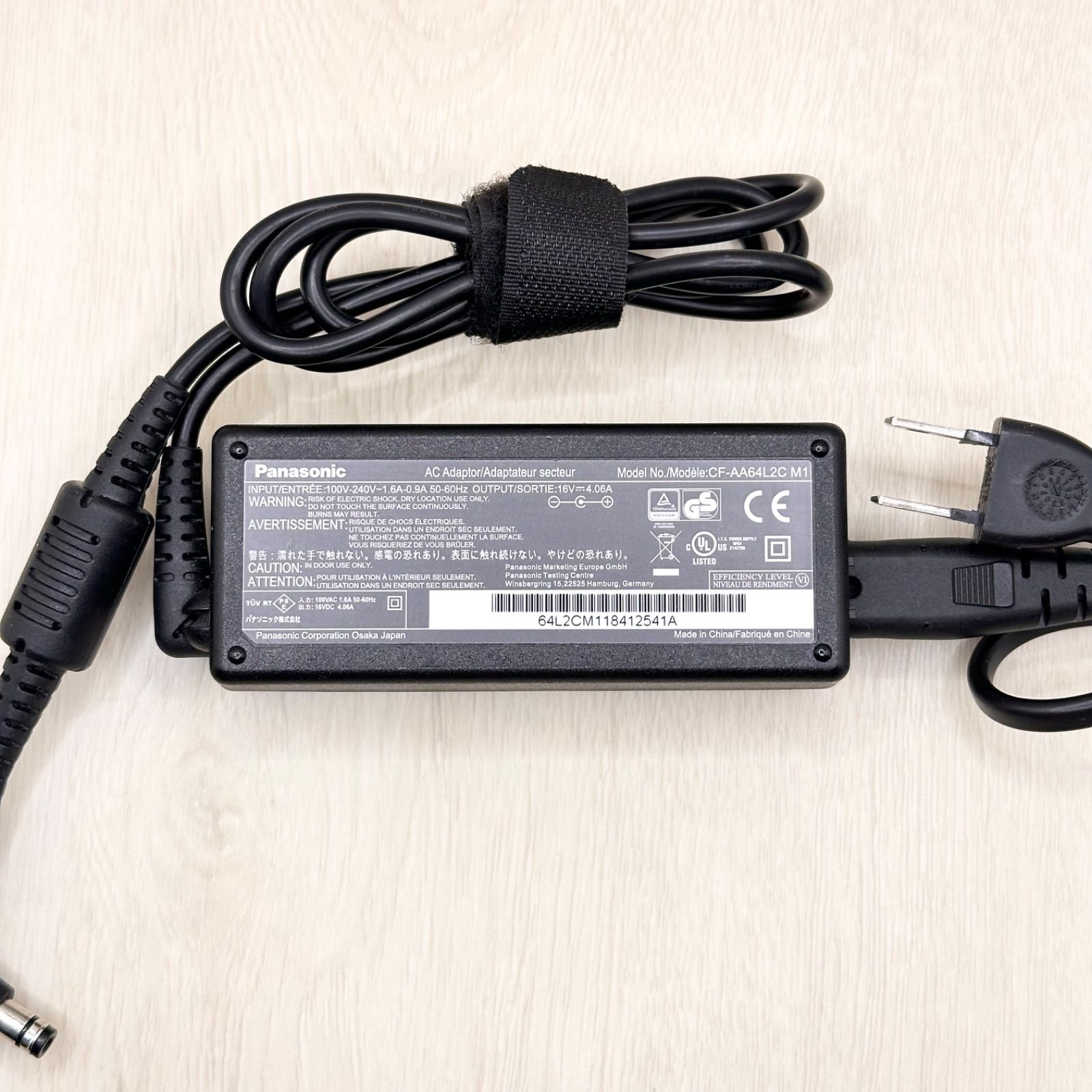 パナソニック レッツノート Let's note 充電器 純正品 CF-AA64L2C M1