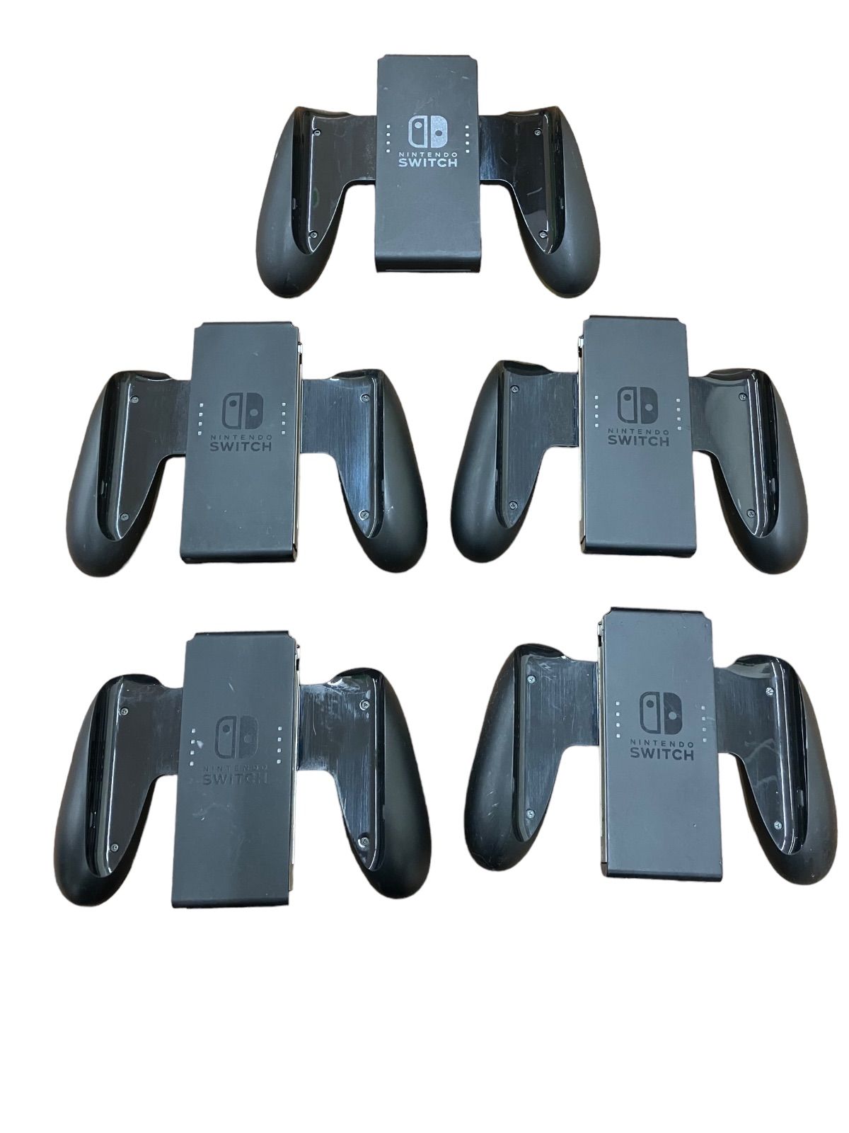 Nintendo Switch - 新品 任天堂 Switch 本体5個 ジョイコングリップ4個 化粧箱5個 新品 任天堂 新型Nintendo Switch Joy-Con(L)/(R) グレー
