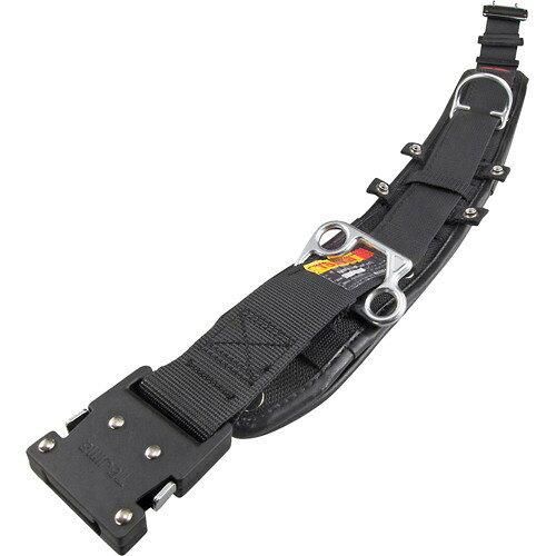 2営業日で発送 TJMデザイン TJM Design タジマ ワークポジショニング用胴当てベルトカーブ アルミワンタッチバックル黒 S