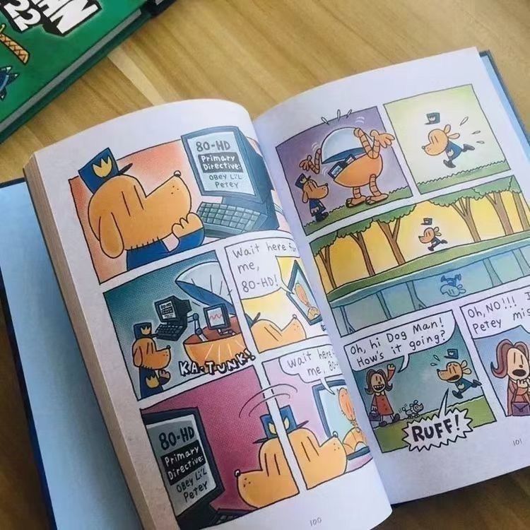 最新版Dog Man絵本17冊　マイヤペン対応　ハードカバー 新品 Dog Man 17冊 ハードカバー マイヤペン対応 洋書 英語絵本