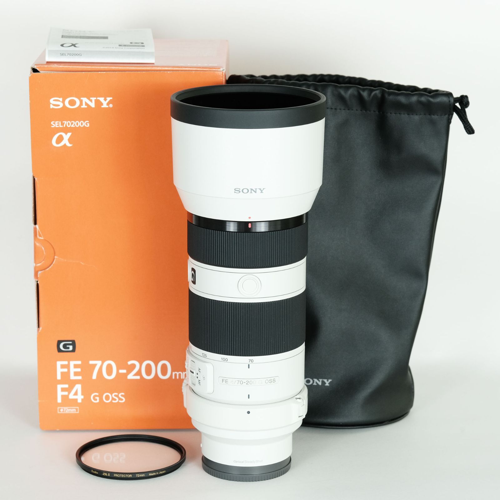 ｜ フィルター付 SONY FE 70-200mm F4 G OSS SEL70200G | ソニーEマウント