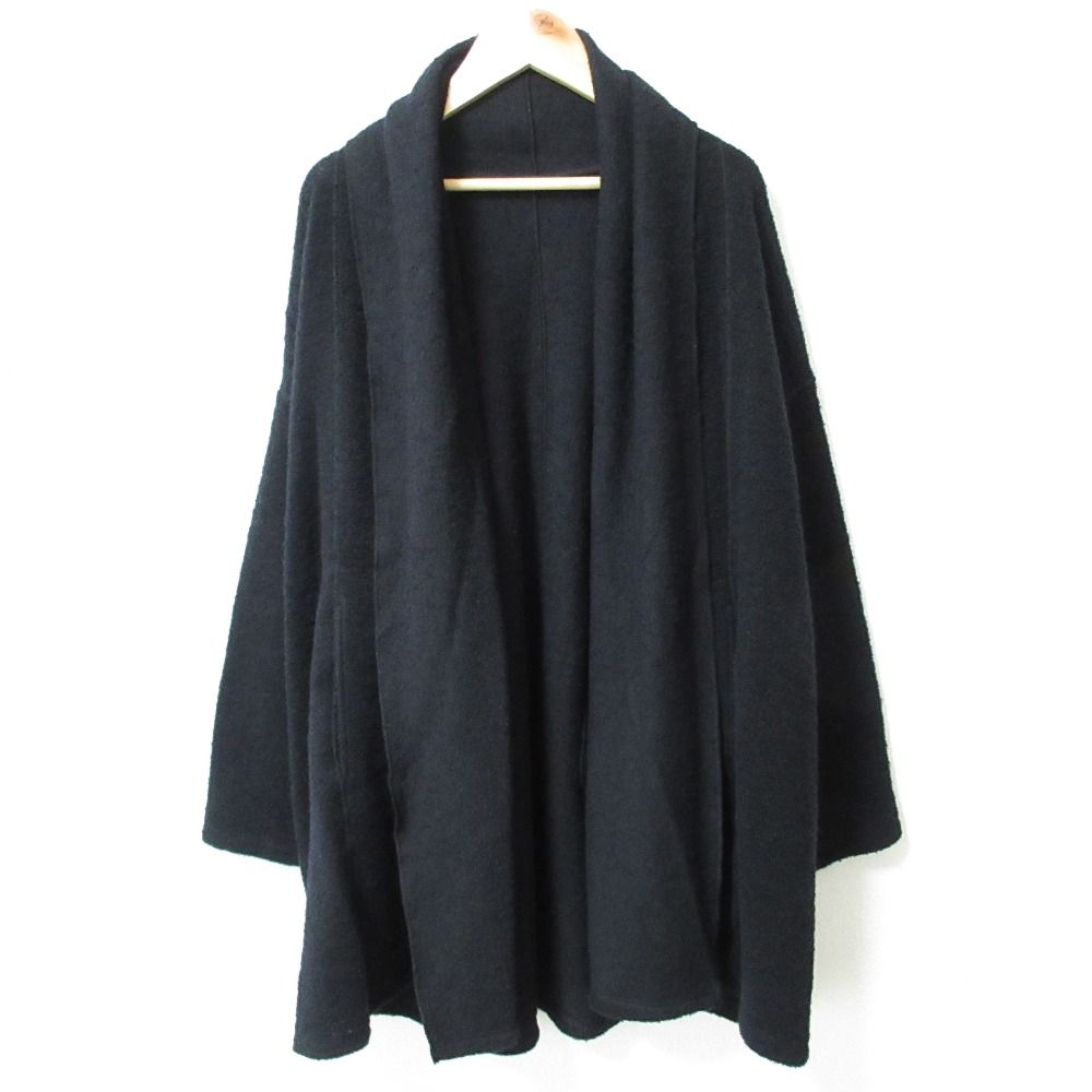 未使用 24AW FRAMeWORK フレームワーク NAVYストレッチツイルガウン