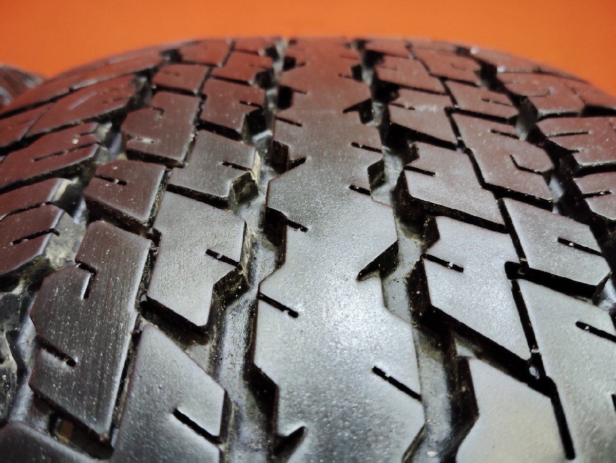 P391 265/60R18 ダンロップ 4本シワ有り ビード欠け有り