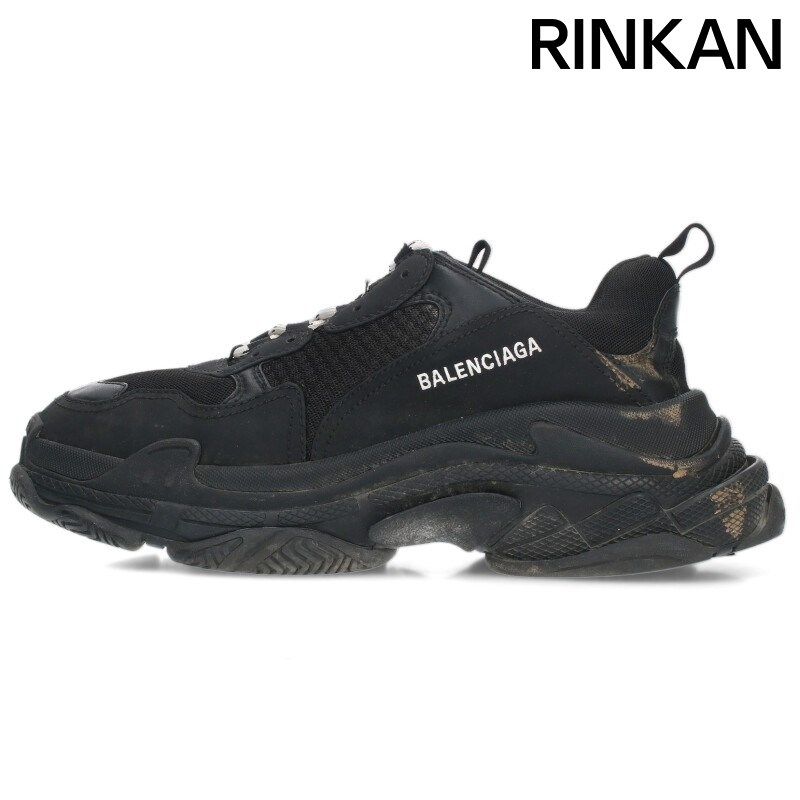 BALENCIAGA トリプルエス　RD×BK×GY BALENCIAGA トリプルエス RD×BK×GY Men's Triple S Sneaker in