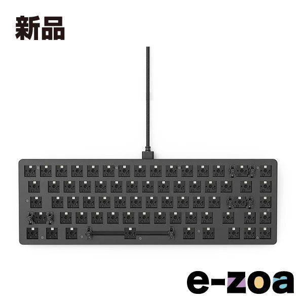 Glorious PC Gaming Race グロリアス ピーシー ゲーミング レース Glorious GMMK2 65% ベアボーン テンキーレス ブラック GLO-GMMK2-65-RGB-B 2588614