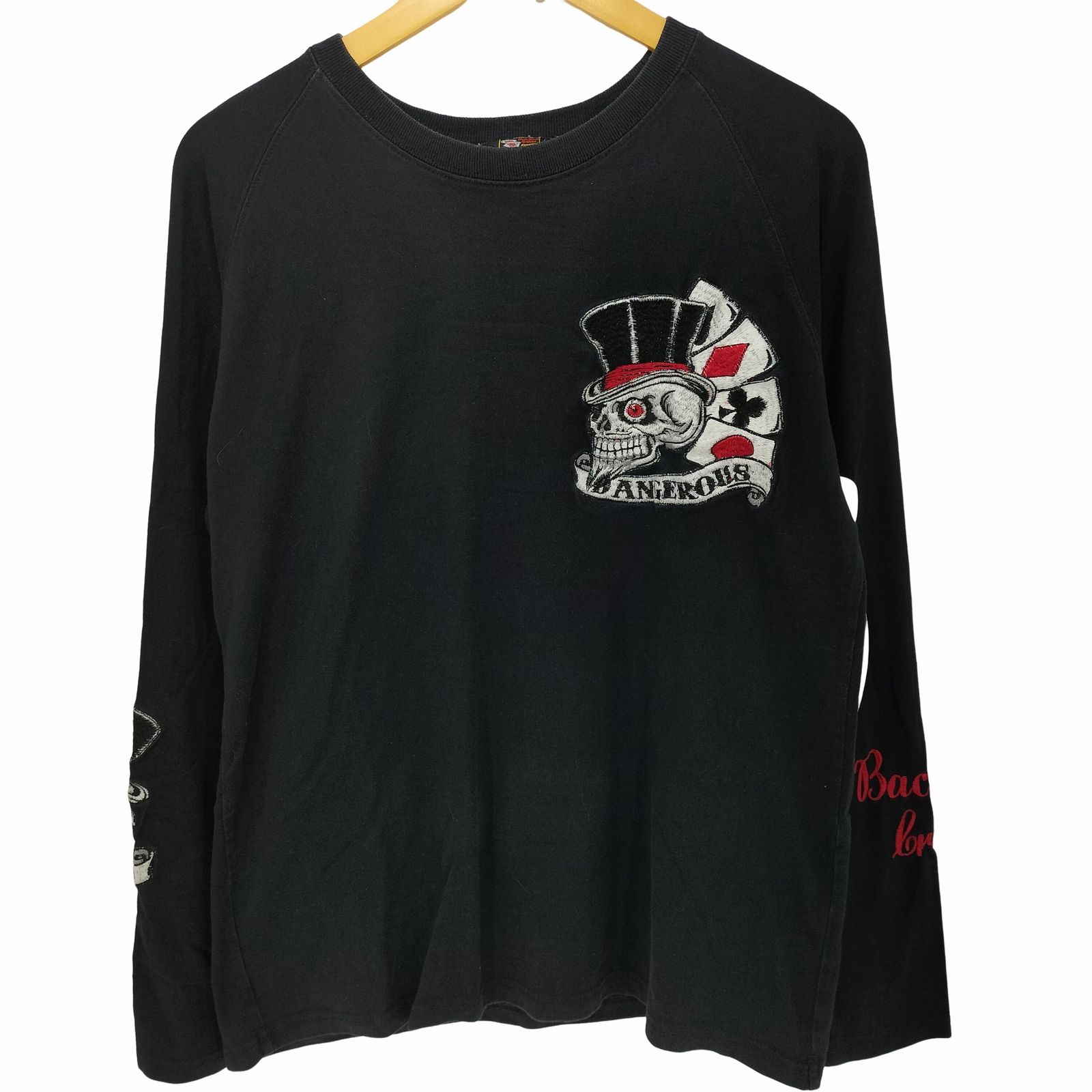 00s Y2K BACK STREET CRAWLER 両面ブラックパンサー刺繍 バックストリートクローラー BACK STREET CRAWLER 00s Y2K 両面