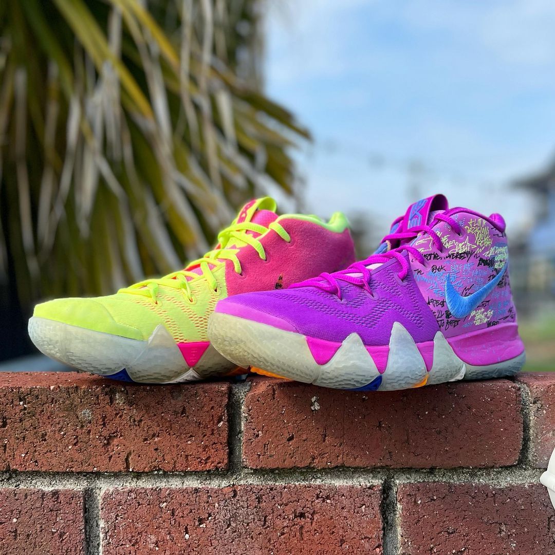 NIKE KYRIE 4 EP 'CONFETTI' ナイキ カイリー 4 【MEN'S】 multi-color/multi-color  AJ1691-900