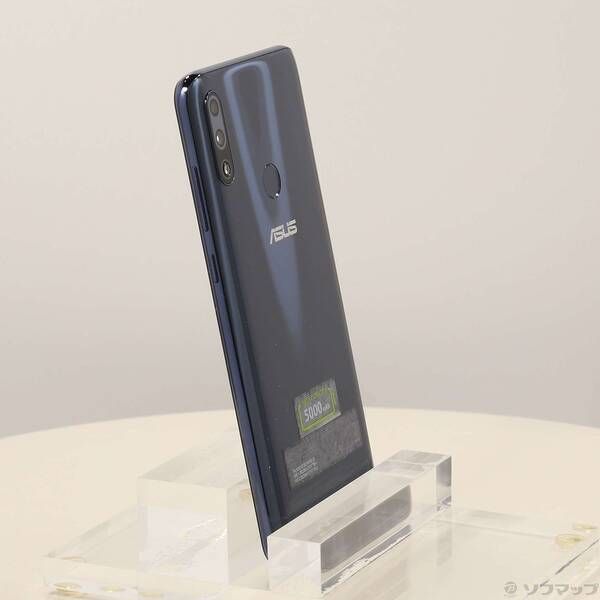 スマートフォン本体 ZenFone Max Pro（M2） ミッドナイトブルー 64 GB