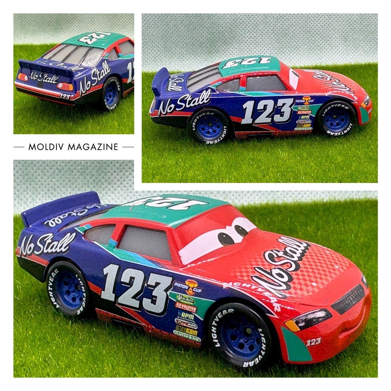 新品】カーズミニカートッド・マーカスNo Stall No.123ピストンカップ