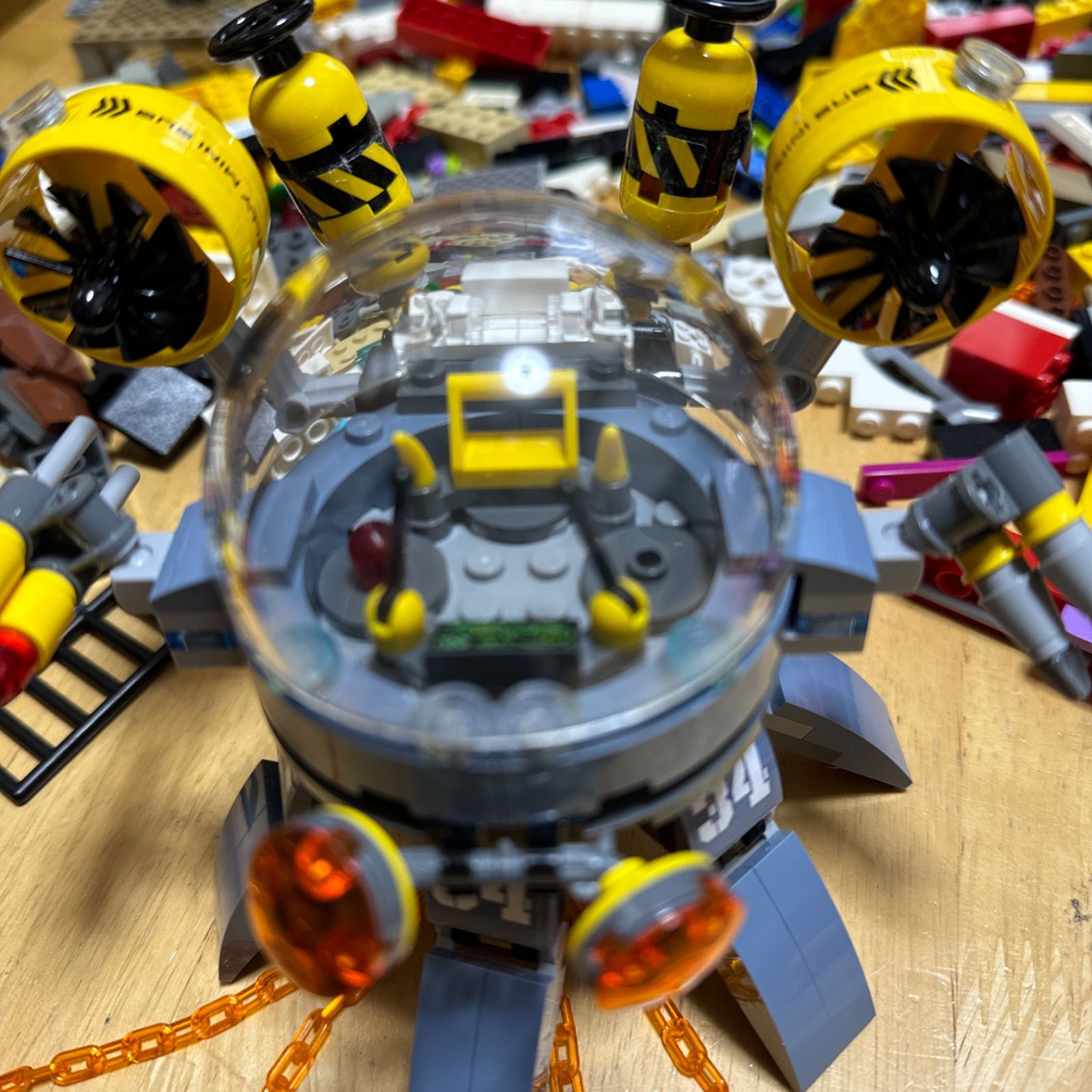 レゴ(LEGO) ニンジャゴー 70610 空中潜水艦クラゲ号 [並行輸入品](中古 ...