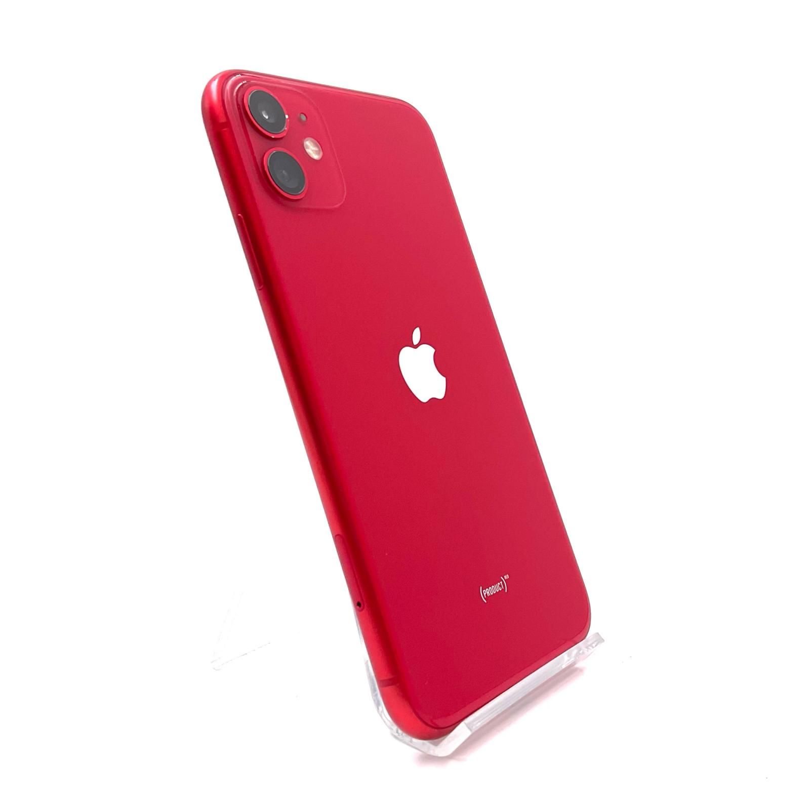 iPhone 11 64GB (PRODUCT)RED docomo 白ロム 動作確認済 73%【全額返金保証】【最速発送】