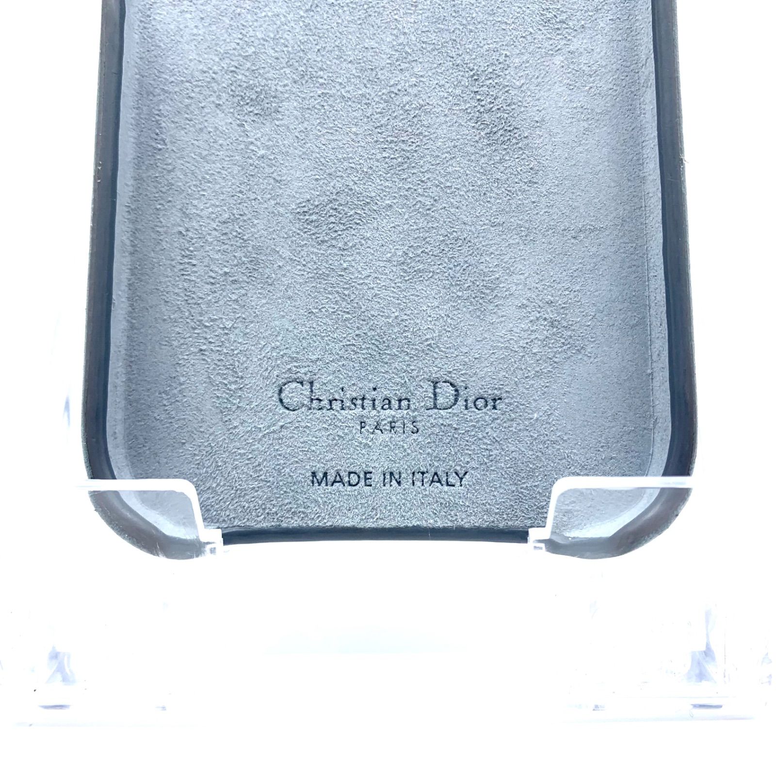 Christian Dior iPhone13 ケース レザー キルティング カナージュ