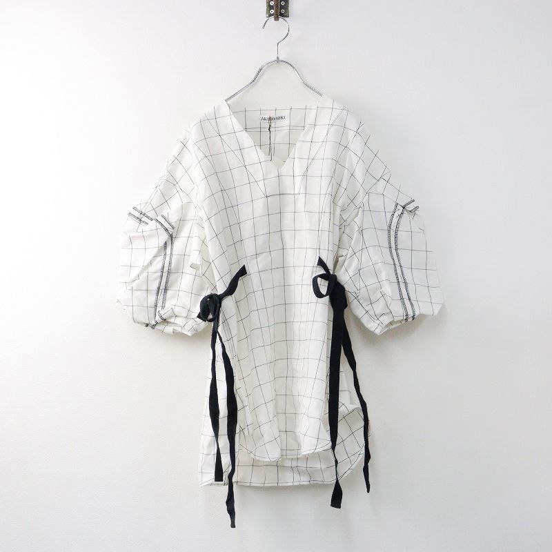 セール品！】アキコアオキ バルーンスリーブトップス 夏 別注バルーン