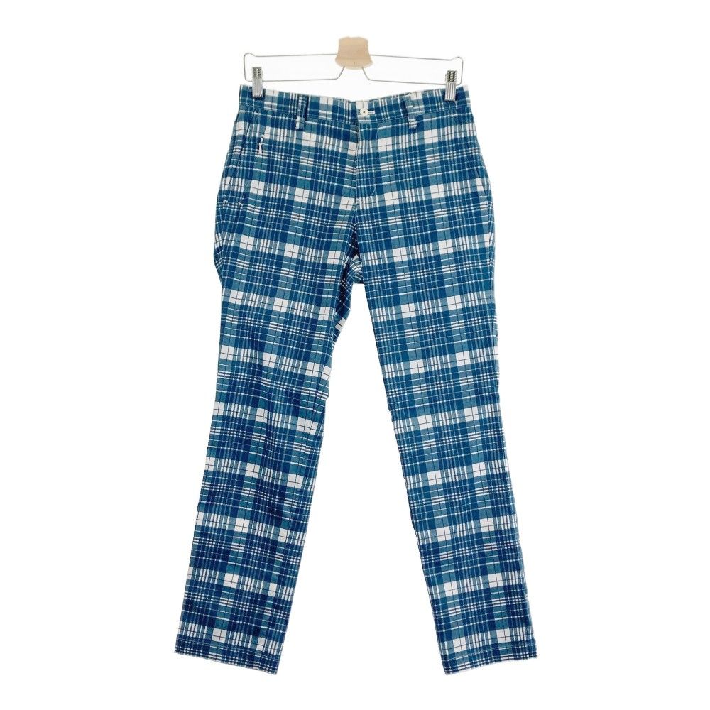 サイズ：42 BEAMS GOLF ビームスゴルフ  ロングパンツ チェック柄 ネイビー系 [240101423543] ゴルフウェア メンズ ストスト サイズ：42 BEAMS GOLF ビームスゴルフ ロングパンツ チェック柄