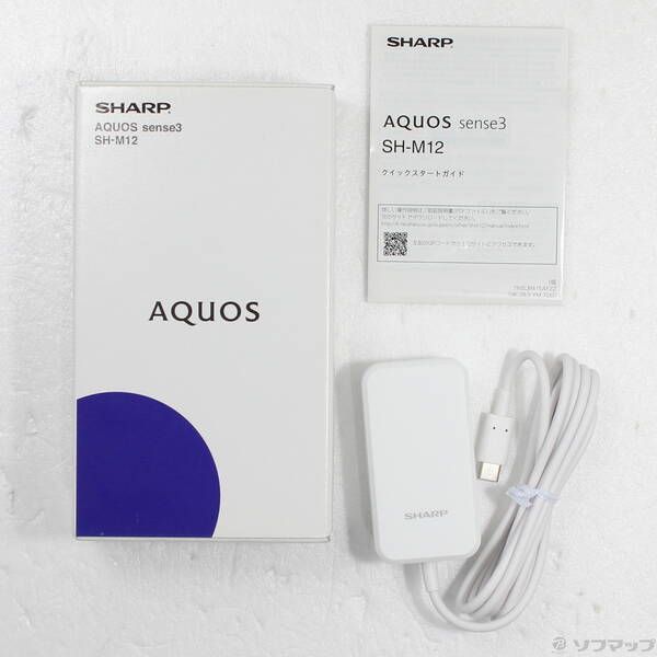 展示品〕 AQUOS sense3 64GB ブラック SH-M12 SIMフリー【269】 - メルカリ