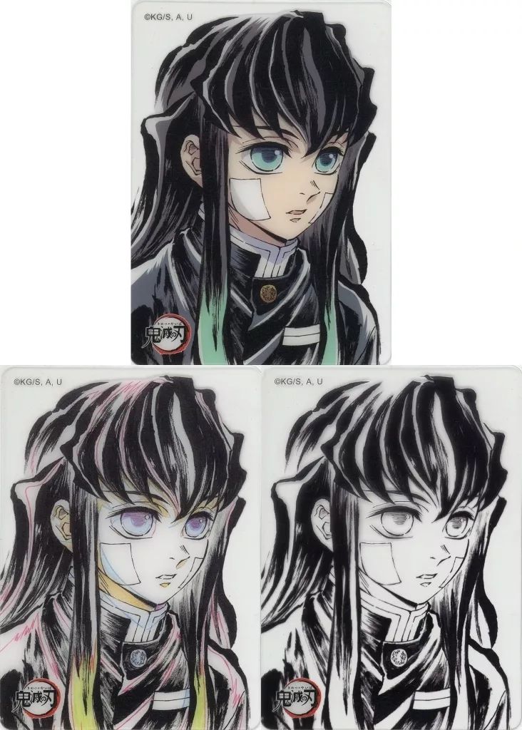 無一郎 レイヤードクリアカード フルコンプ 中古】キャラカード 時透無一郎(フェイスアップ/手当) 幕間画＆銀幕画