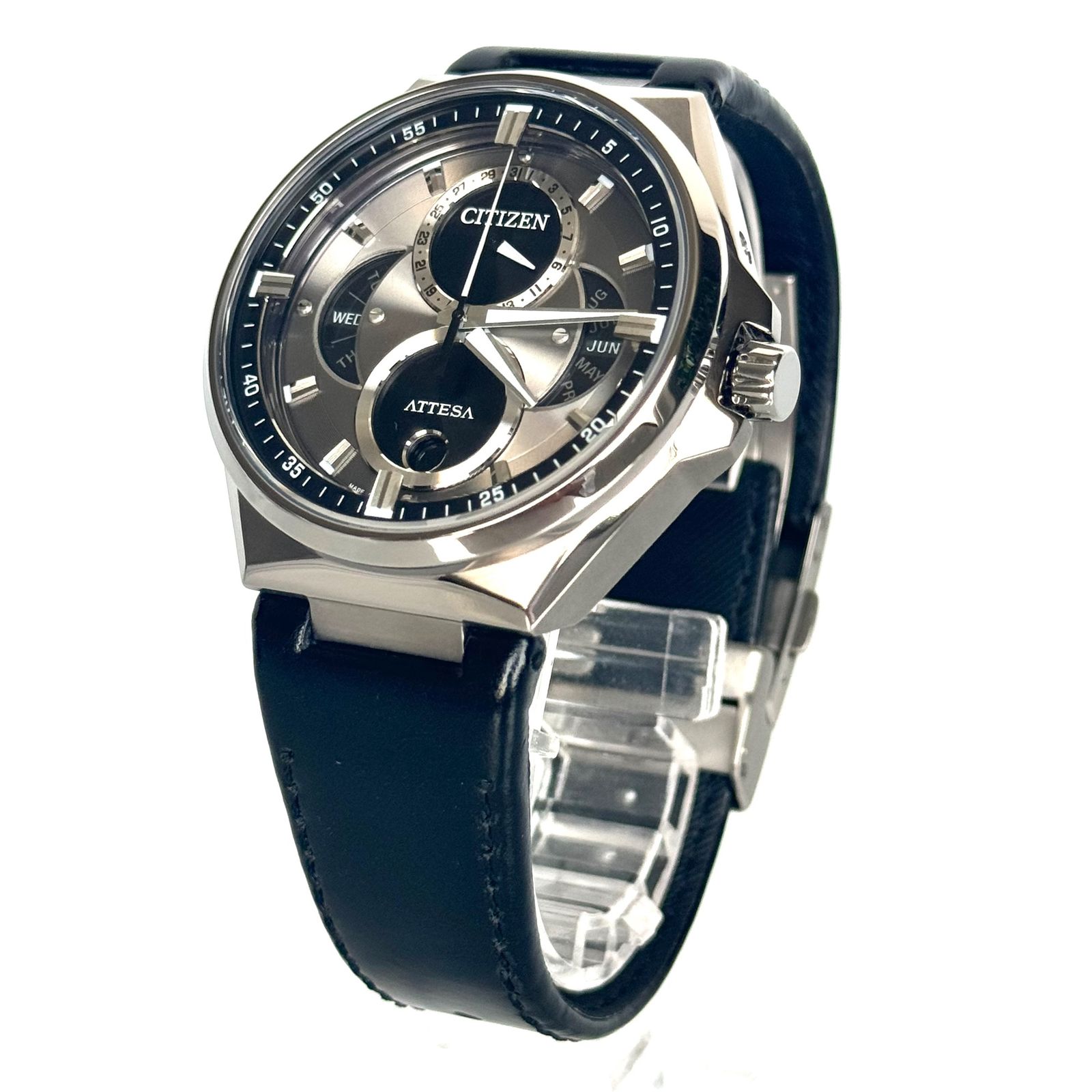 美品】シチズン アテッサ アクトライン BU0060-09H 電波ソーラー