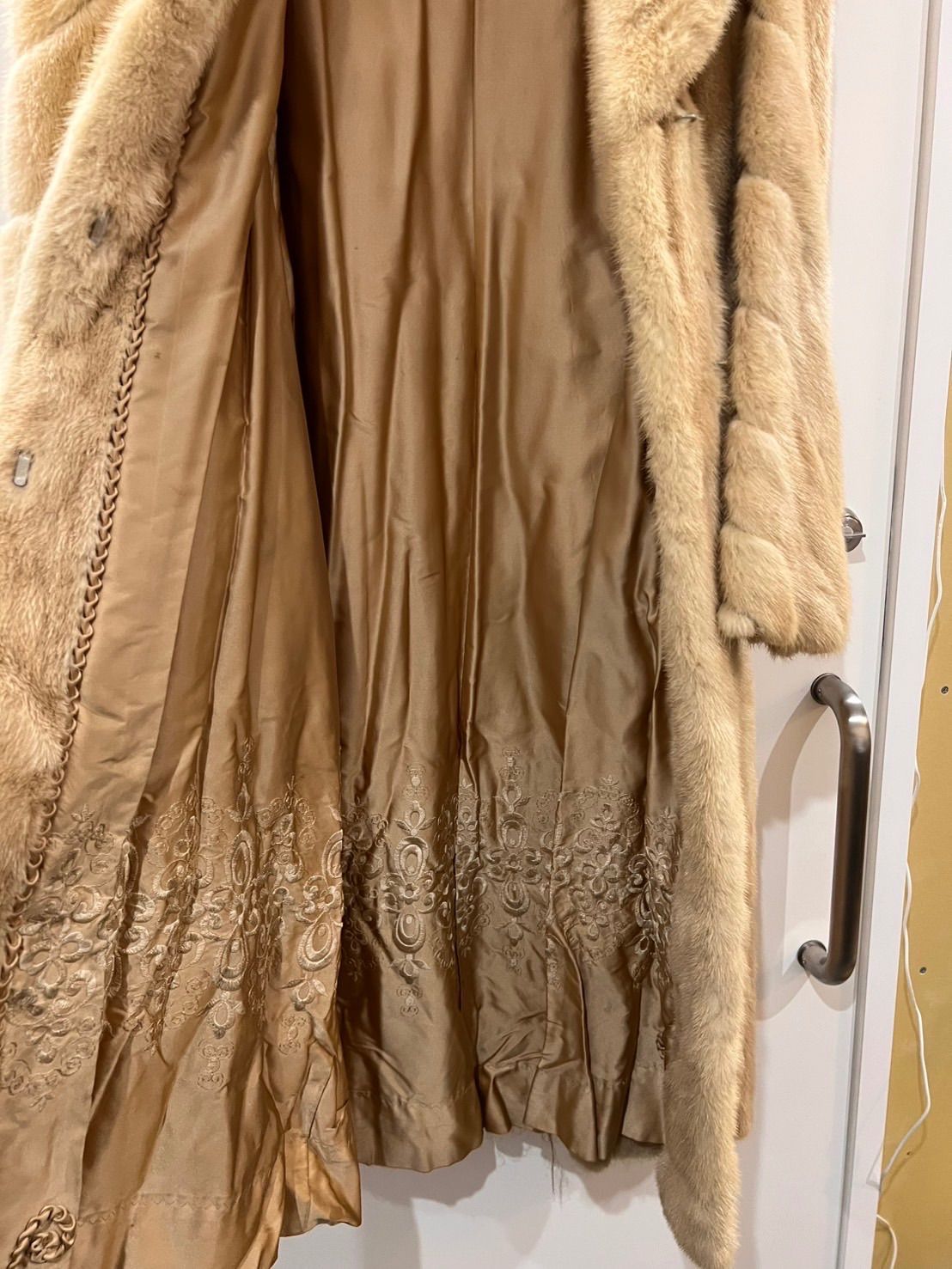 EMBA エンバ 毛皮 ファー ロングコート