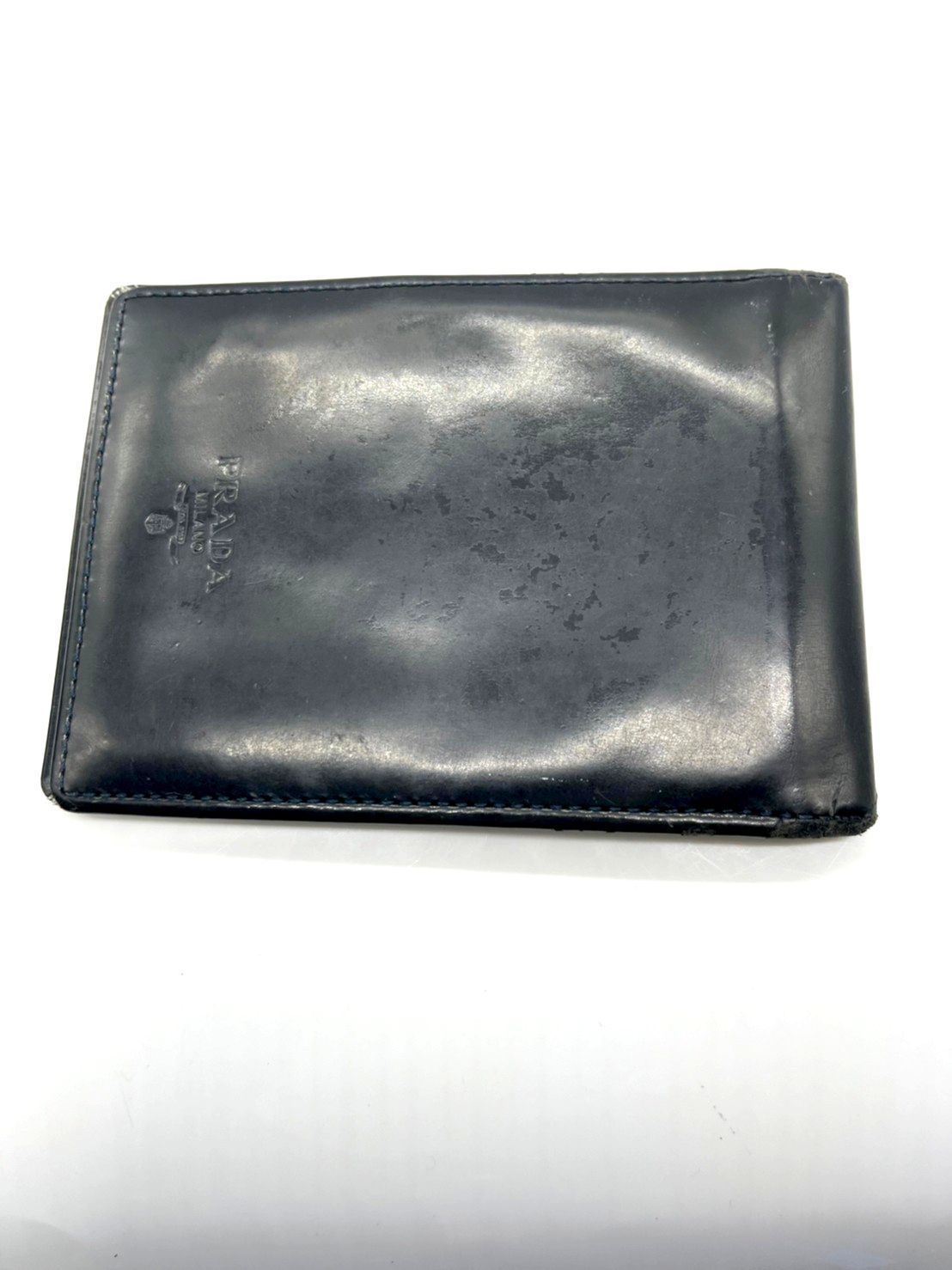 特売 PRADA メンズ カードケース 濃紺 赤 2MC035 tdh-latinoamerica.de