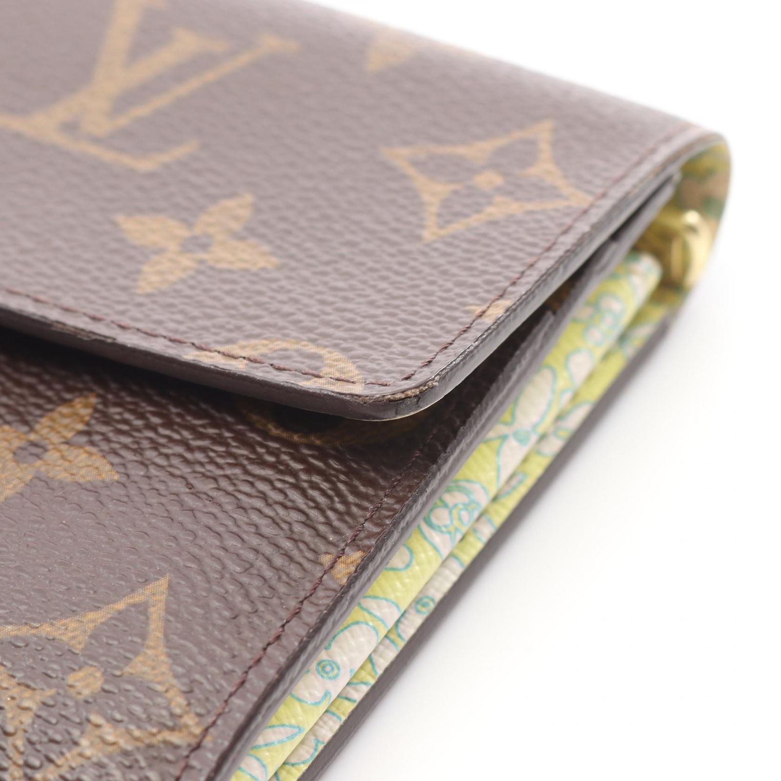 ルイ・ヴィトン LOUIS VUITTON 二つ折り長財布 ポルトフォイユ サラ 