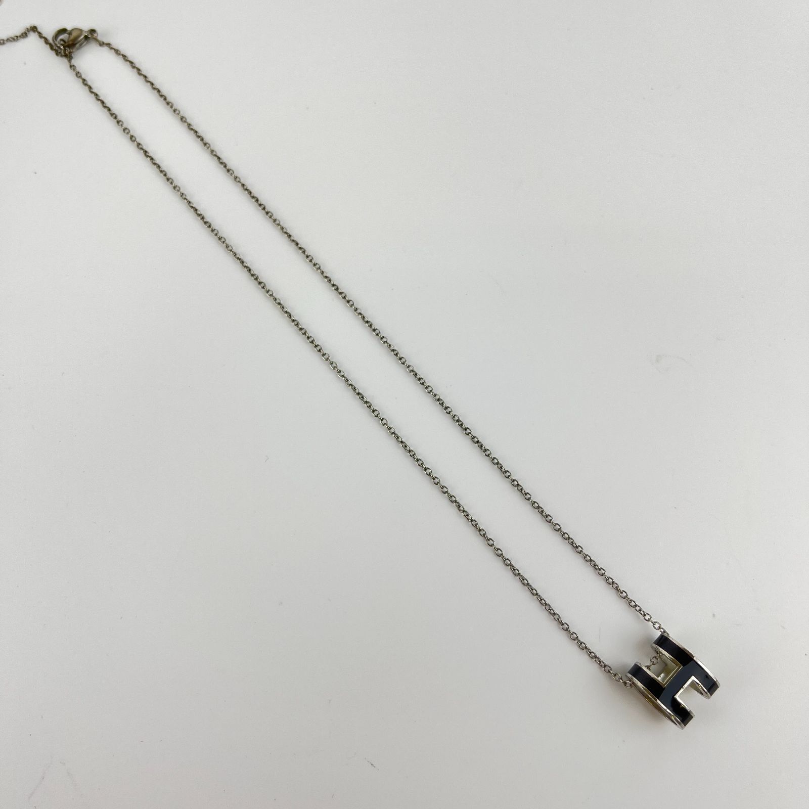 中古】HERMES エルメス ポップアッシュH アクセサリー ネックレス 