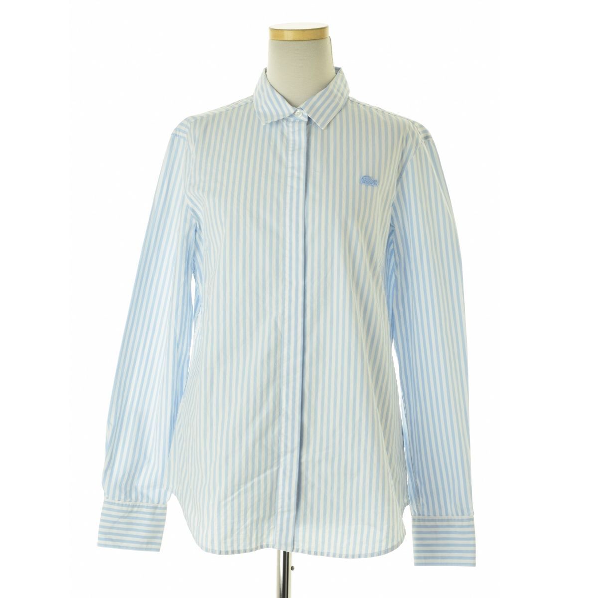 LACOSTE】22SS CF5910 ストライプストレッチコットンポプリン