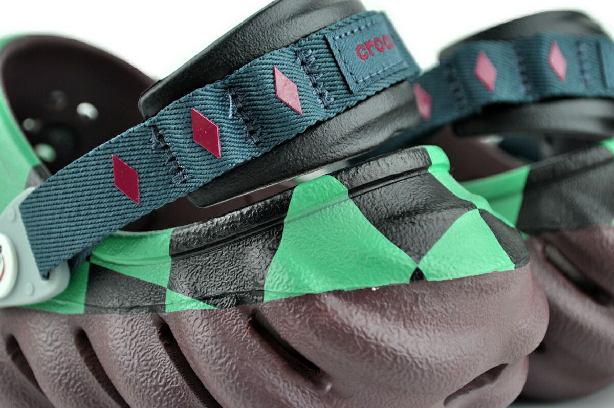 クロックス 鬼滅の刃 竈門炭治郎 エコー クロッグ crocs DEMON