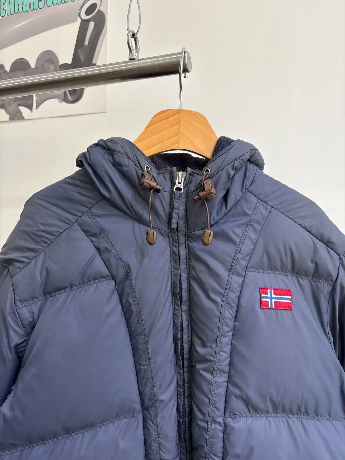 NAPAPIJRI ネイビー ダウンジャケット Rainforest Next Winter Anorak Jacket | | Napapijri GB