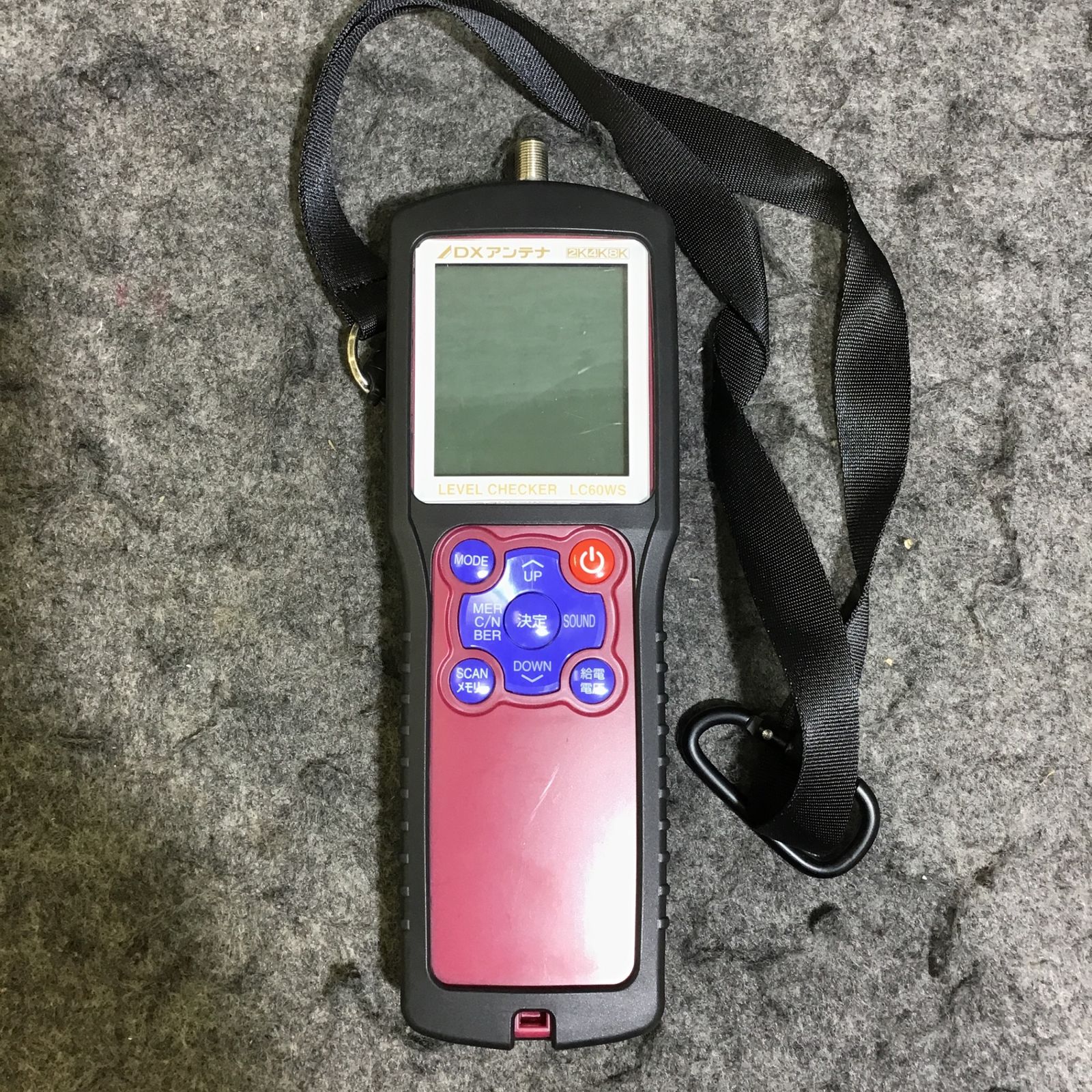 中古美品】DXアンテナ デジタルレベルチェッカー 地デジ BS CS LTE 