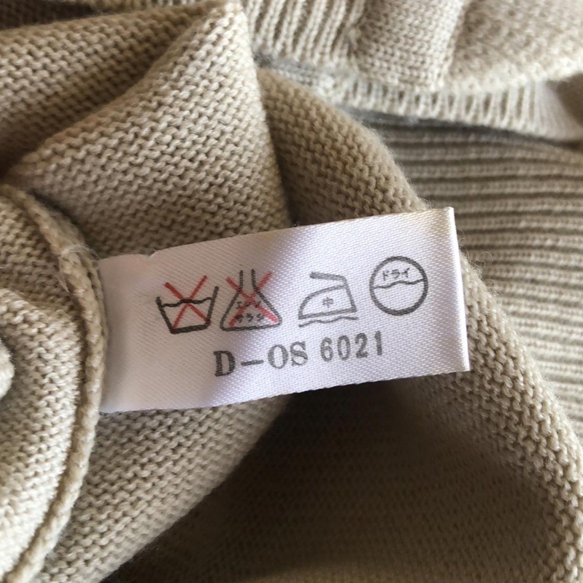 美品 Chloe クロエ アルパカブレンド 七分袖 ヘビーニット カーディガン ジャケット サイズTS ミックスベージュ レディース 古着 中古 Chloe - 美品 Chloe クロエ アルパカブレンド 七分袖 ヘビー