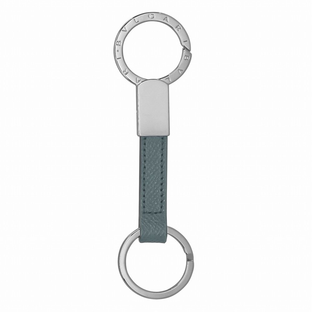 ブルガリ BVLGARI キーリング メンズ BB MAN ブルガリブルガリマン 285208 GRAIN ORION TURQUOISE オリオンターコイズブルー おしゃれ 誕生日 記念 プレゼント ギフト 送料無料