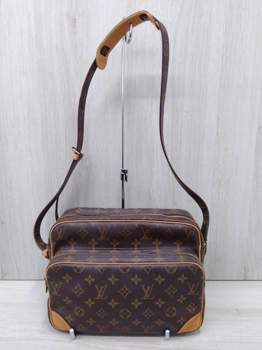 【鑑定済】 ルイヴィトン モノグラム ショルダーバッグ 現行 ナイル 肩掛け 鑑定済】 ルイヴィトン モノグラム ショルダーバッグ 現行
