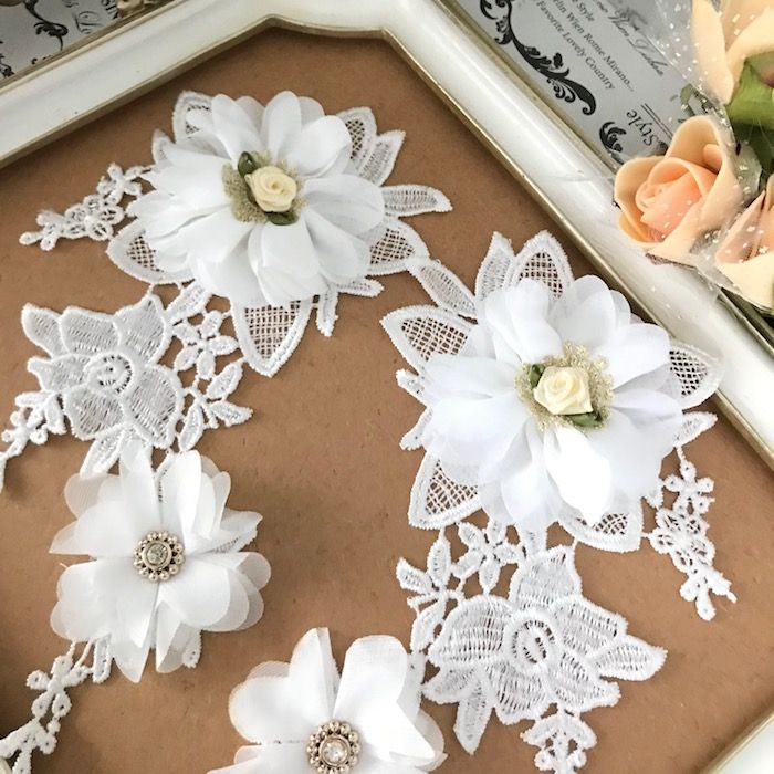 社交ダンスドレス ゴールド ビーズ装飾 社交ダンスドレス ホワイト