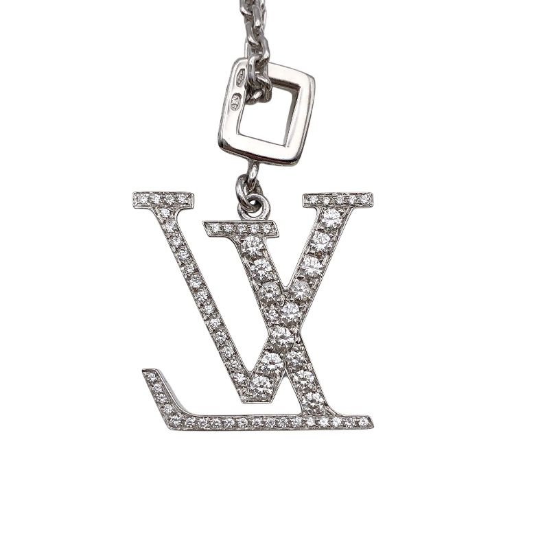 パンダンティフ アンプラント ルイヴィトン ホワイトゴールド ルイ