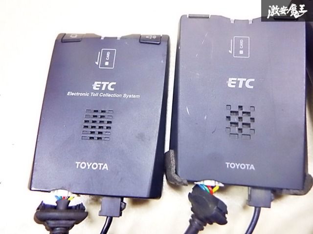 トヨタ純正 ビルトイン ETC車載器 ETC 分離式 08686-00320 普通車 ETC