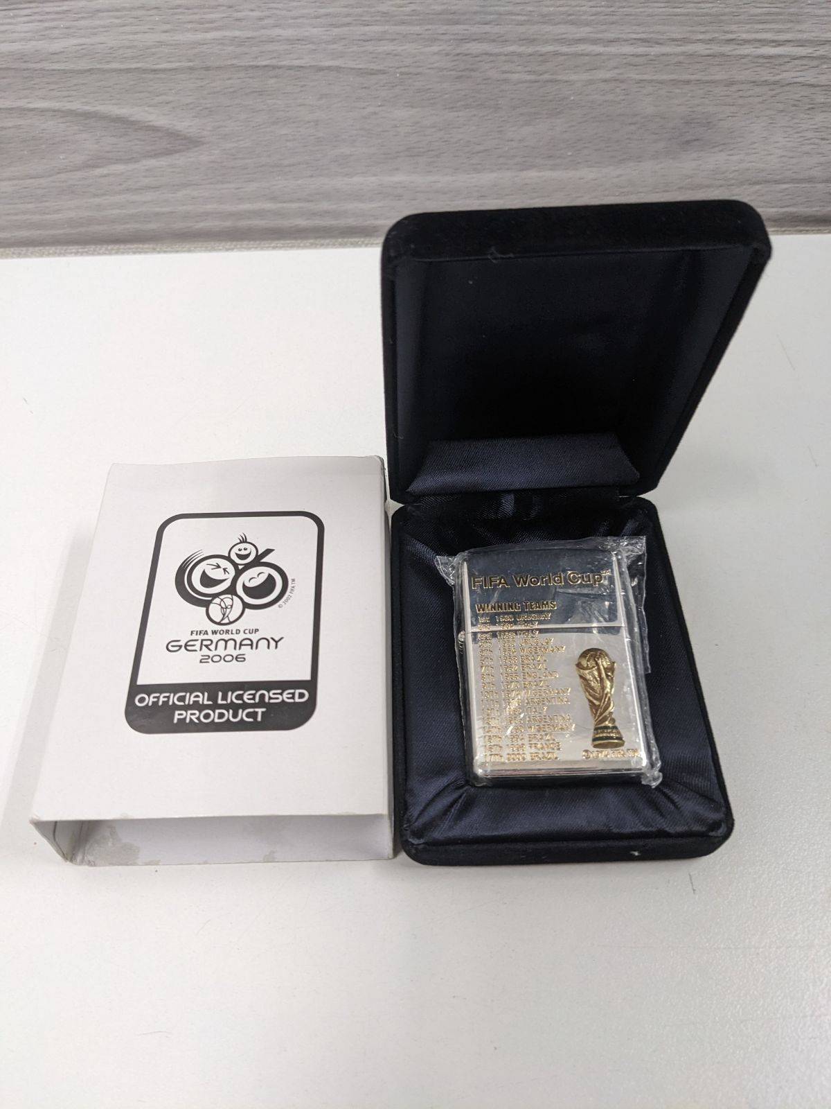 未使用 ジッポ FIFA World Cup 2006 記念プレート ZIPPO 2006 FIFA WORLD CUP ワールドカップ｜Yahoo!フリマ（旧