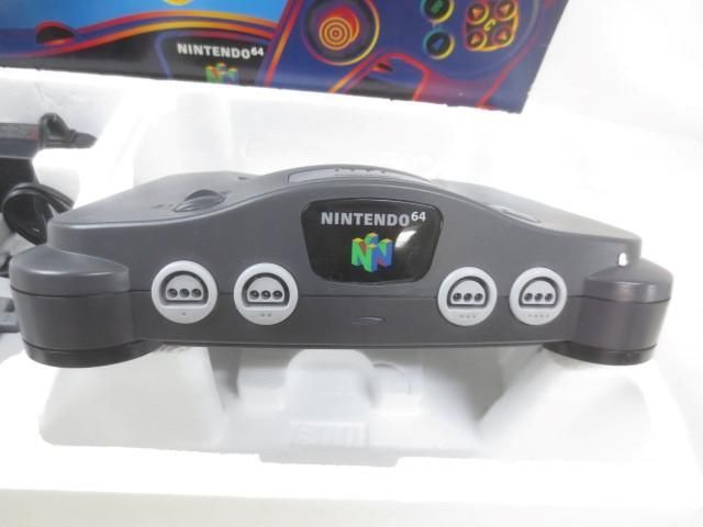  中古品 ゲーム NINTENDO 64 本体 NUS-001 動作品 周辺機器 箱あり