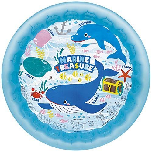 【在庫処分】マリントレジャープール 120㎝ イガラシ かんたん空気栓