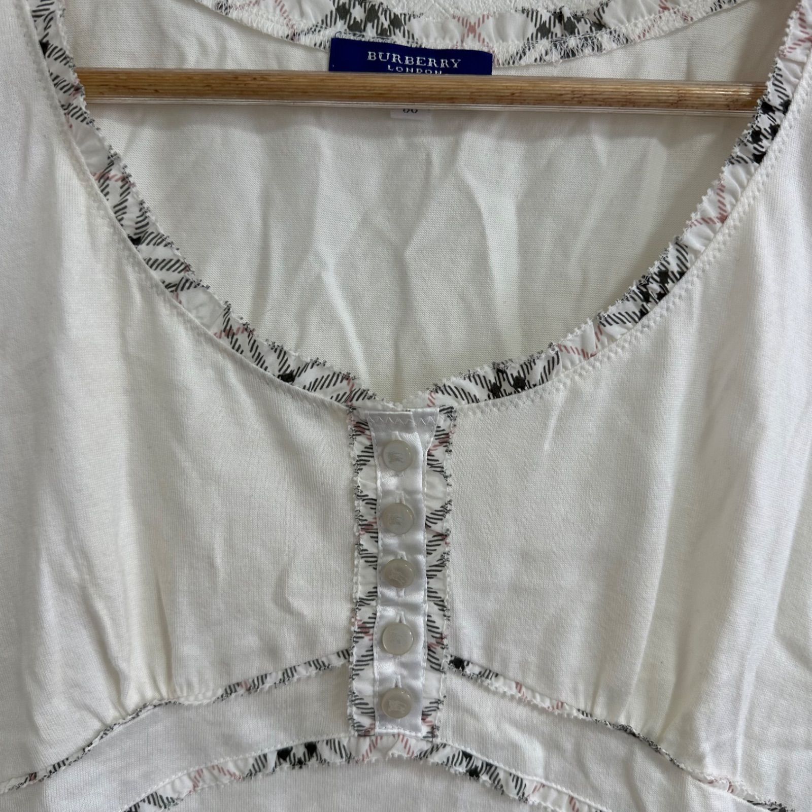Z1438 【美品】BURBERRY LONDON BLUE LABELバーバリーロンドン