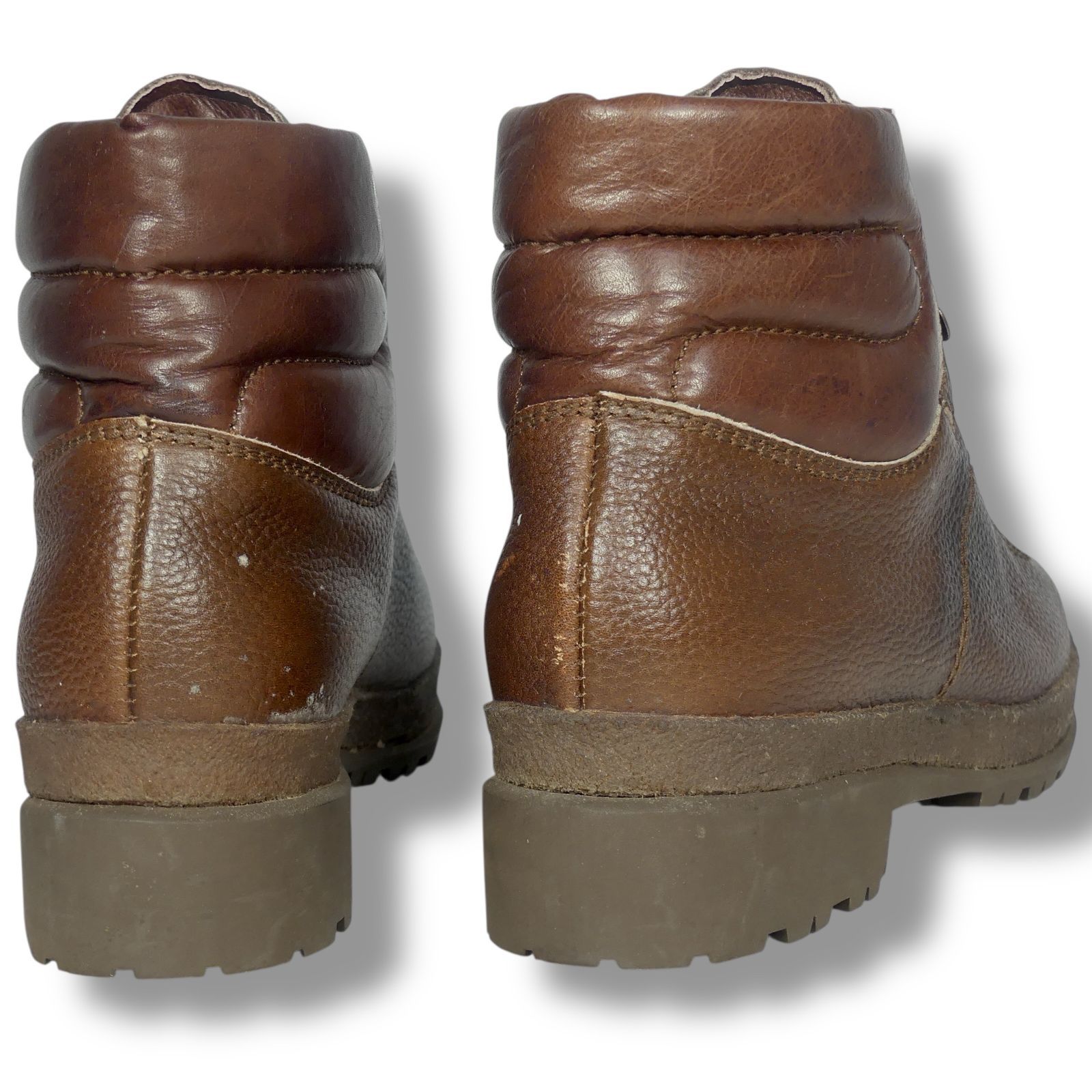 レザー マウンテンブーツ