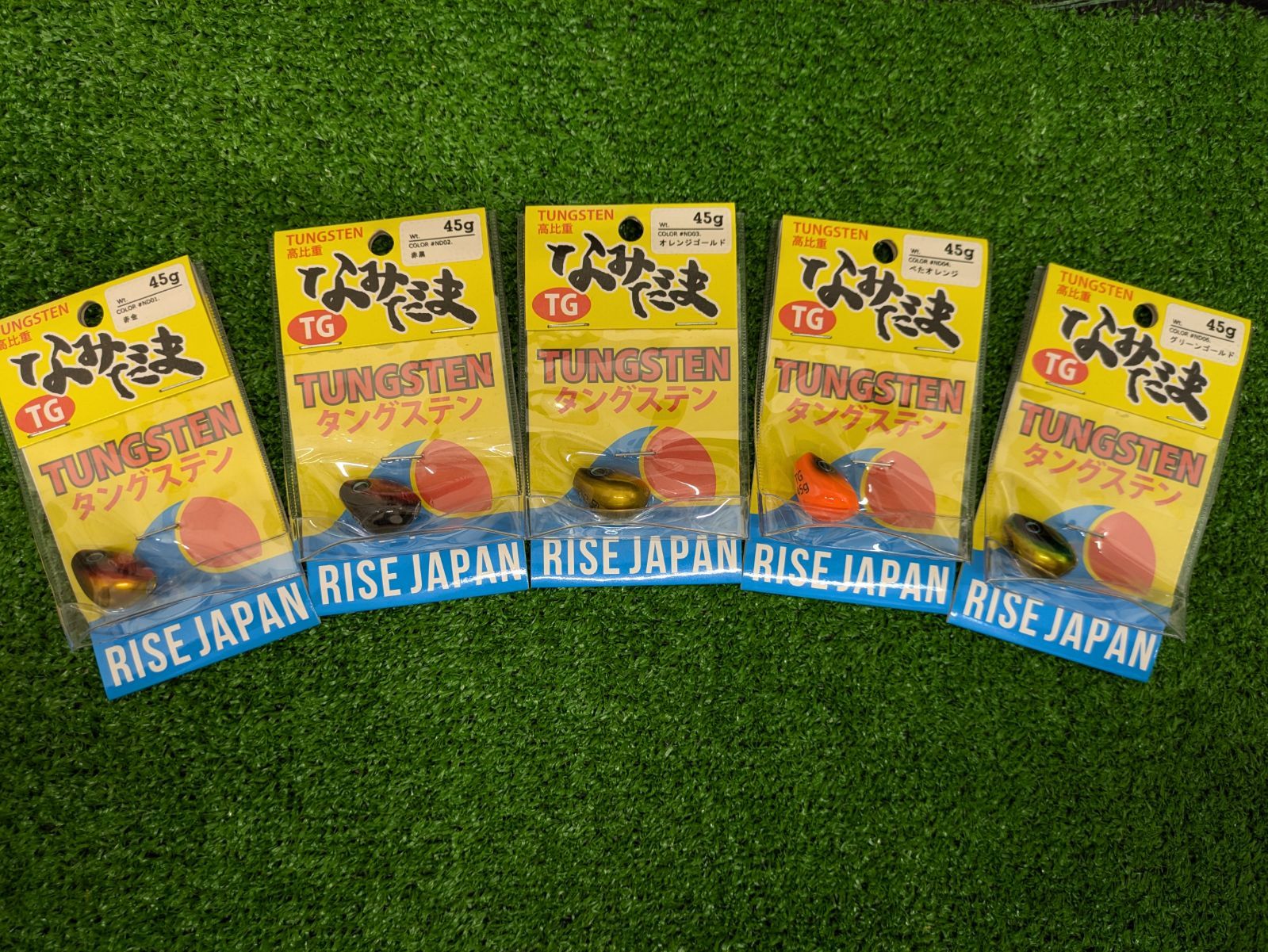 ライズジャパン なみだまTG 滾 250g タングステンタイラバヘッド