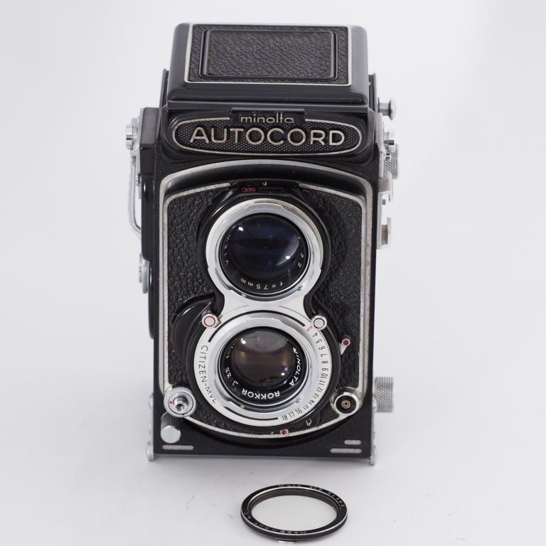 ☆極美品☆Minolta AUTOCORD CHIYOKO 75mm F3.5 MINOLTA ミノルタ
