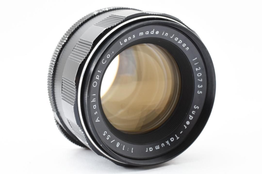 ☆前期型☆ Super Takumar 55mm F1.8 フード付 F0175 オールドレンズ、まずはコレ！Super-Takumar 55mm f1.8｜レビュー