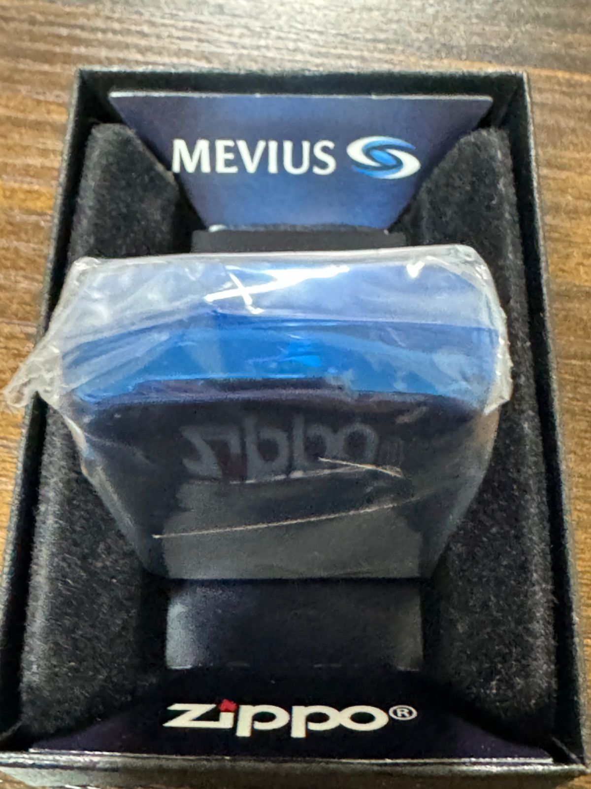 人気のファッションブランド！ Case Armor Blue MEVIUS zippo 限定品 スピン 両面 メビウス その他