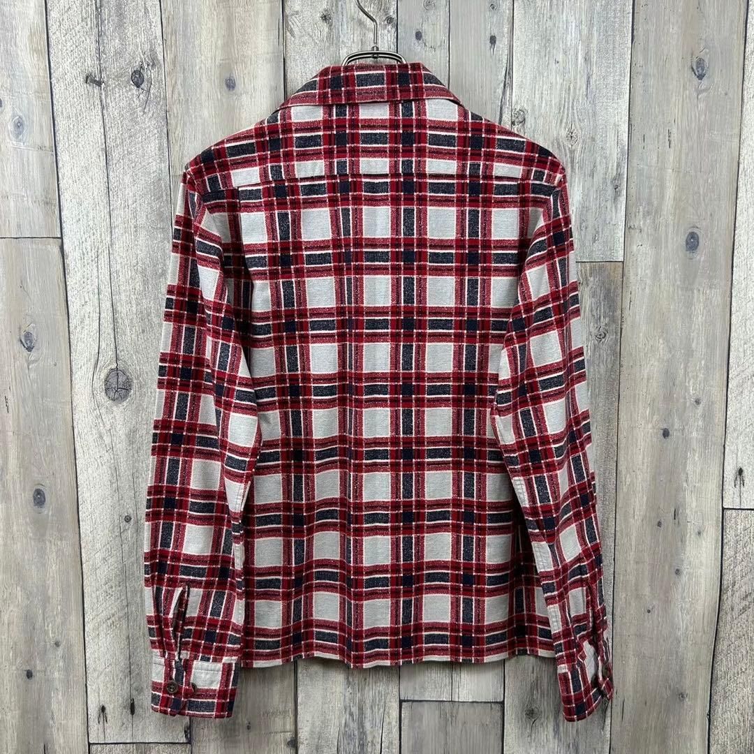 Weirdo ウィアード 11FW 長袖 オープン チェック シャツ S