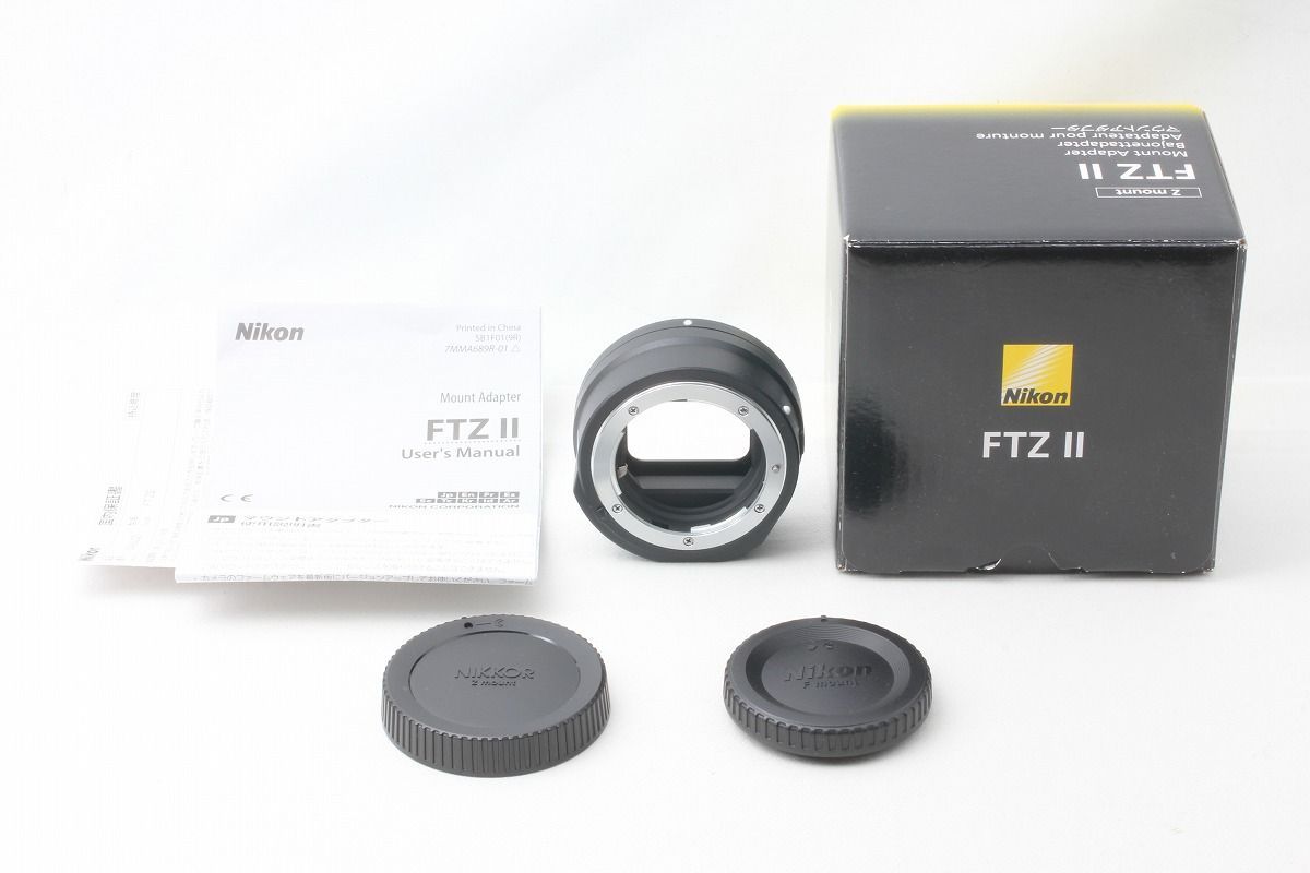 ニコン Nikon FTZ II マウントアダプター 取説 元箱 48395