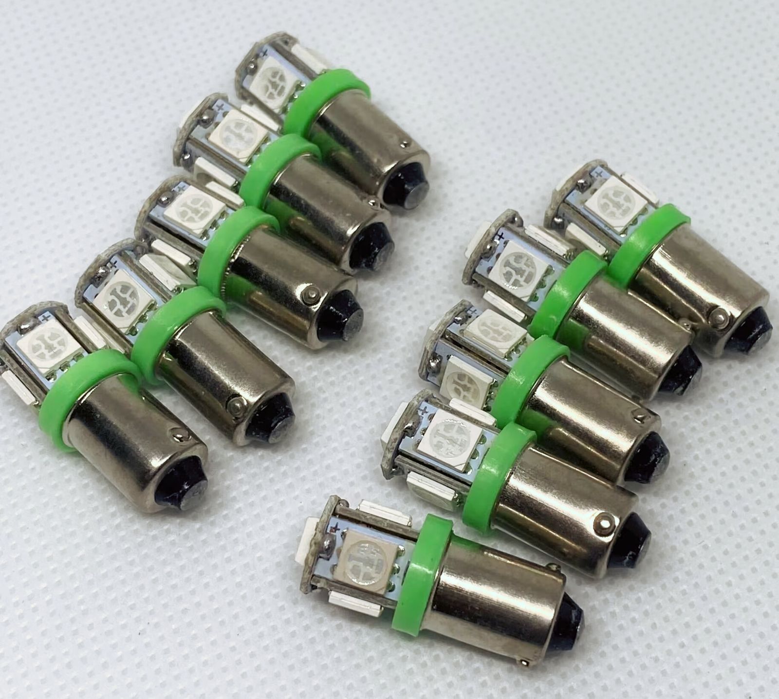 デコトラ屋 正規品 24V専用 BA9S LED バルブ 角型マーカー 高輝度 24V専用 BA9S LED バルブ 5SMD搭載 角型マーカー サイド