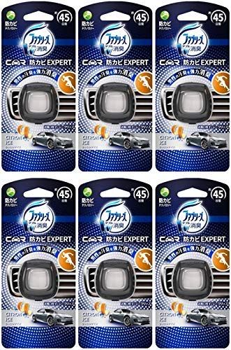 Procter - Gamble セット販売 P-G ファブリーズ イージークリップ 防カビエキスパート シトロンアイス 2.2mL ×6個セット 車用 芳香 消臭剤 P＆G