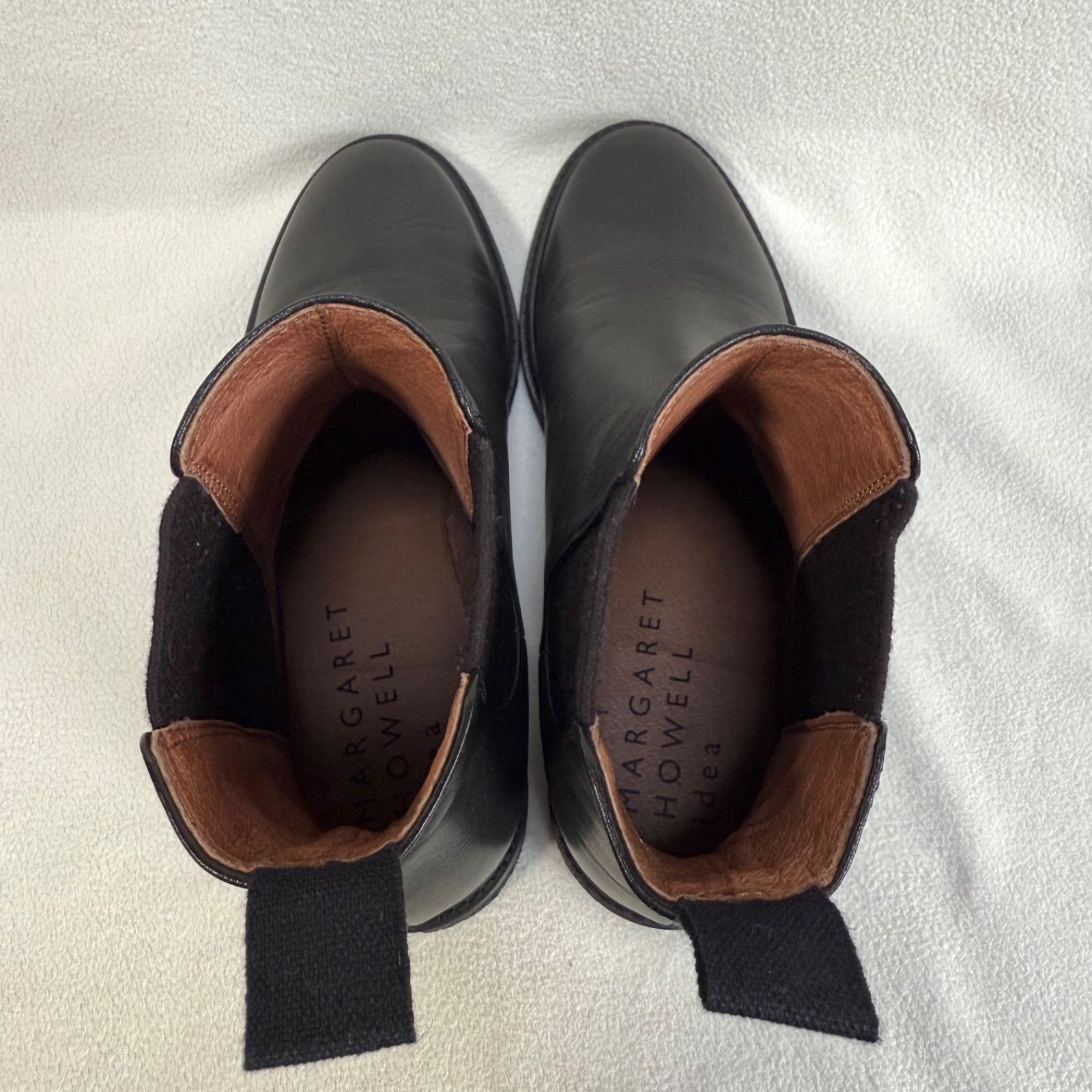 極美品・未使用級✨マーガレットハウエルアイデア サイドゴア ブーツ